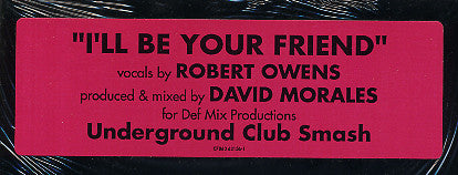 Master Release: I'll Be Your Friend by Robert Owens