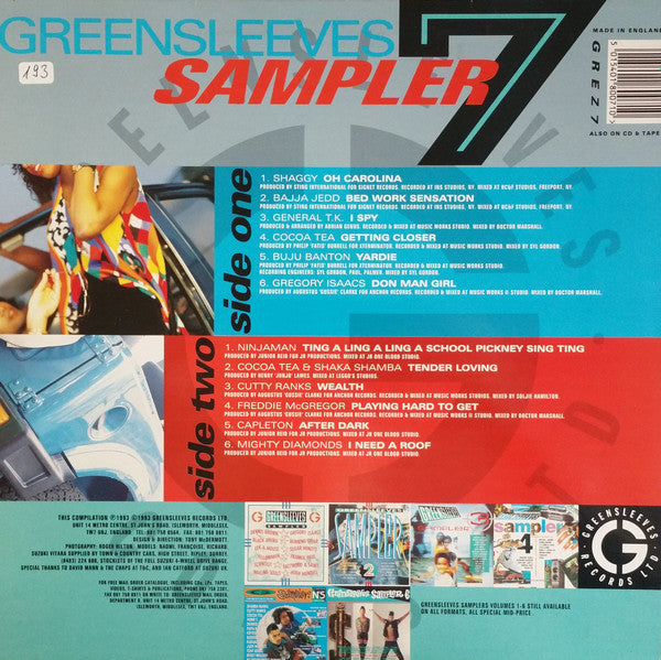 Greensleeves Sampler 7