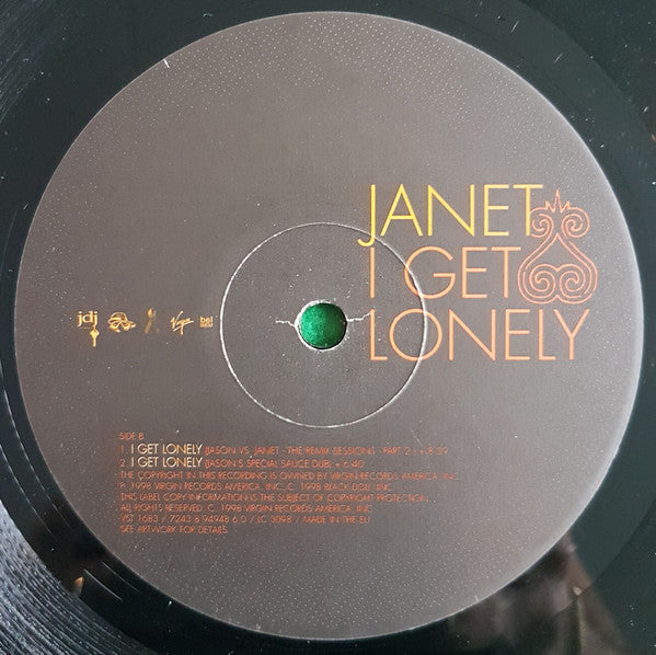 Release: I Get Lonely-Vinyl-Europe-1998-VST 1683, 7243 8 94948 6 0-158291