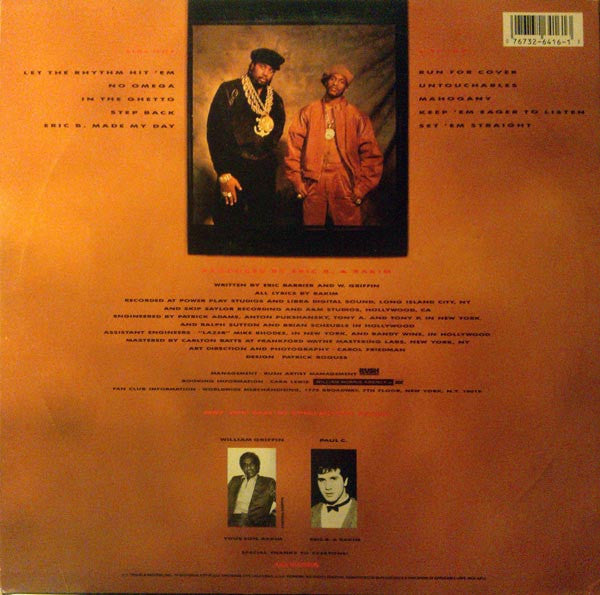 Master Release: Let The Rhythm Hit 'Em by Eric B. & Rakim