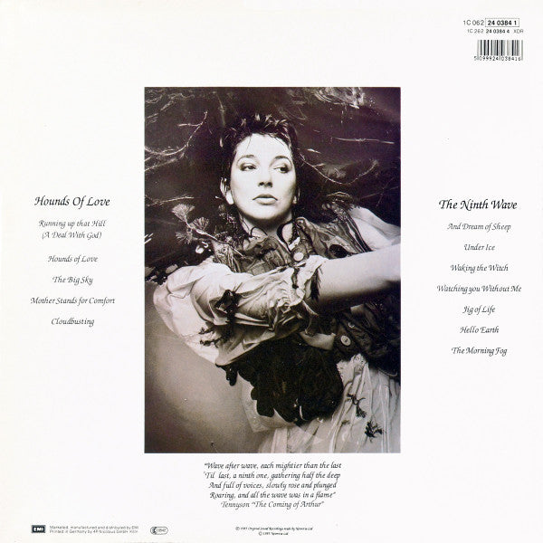 Release: Hounds Of Love-Vinyl-Europe-1985-062-24 0 3841, 1C 062-24 0384 1, 1C 062 24 0384 1, 2403841-193414