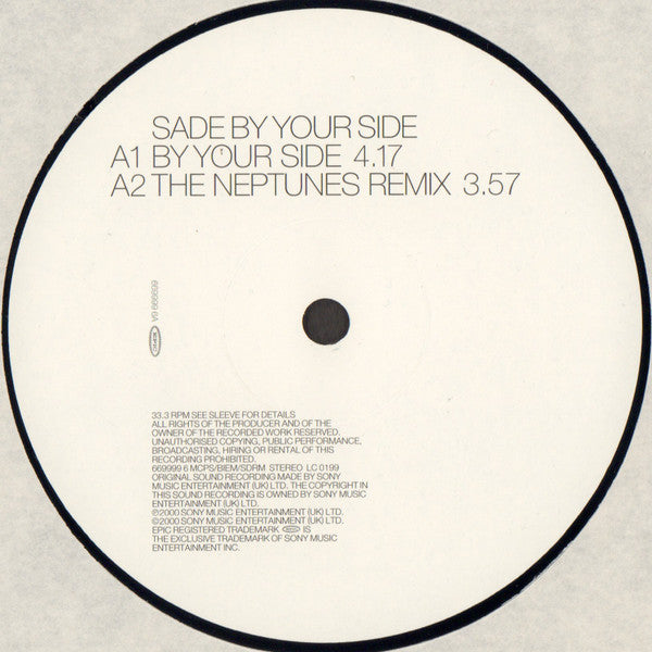 Release: By Your Side-Vinyl-UK-2000-669999 6-234161