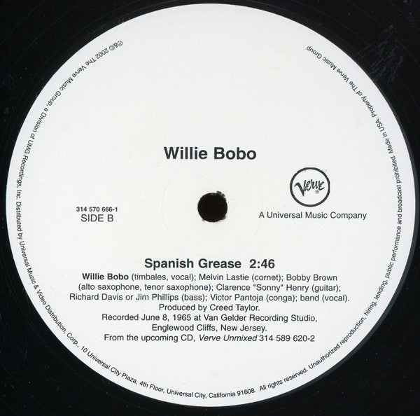 Release: Spanish Grease-Vinyl-US-2002-314 570 666-1-953782