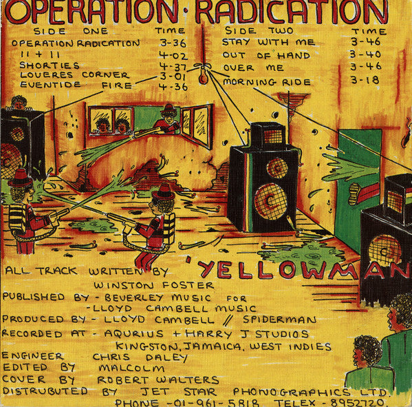 Release: Operation Radication-Vinyl-UK-1982-PMLP 3215-551843