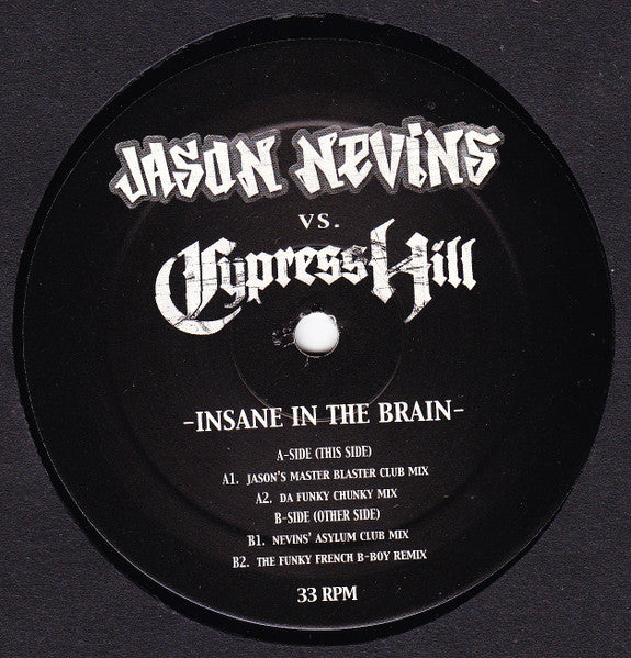 Release: Insane In The Brain-Vinyl-Germany-1999-EPD 667309 8, 6673098000-295426