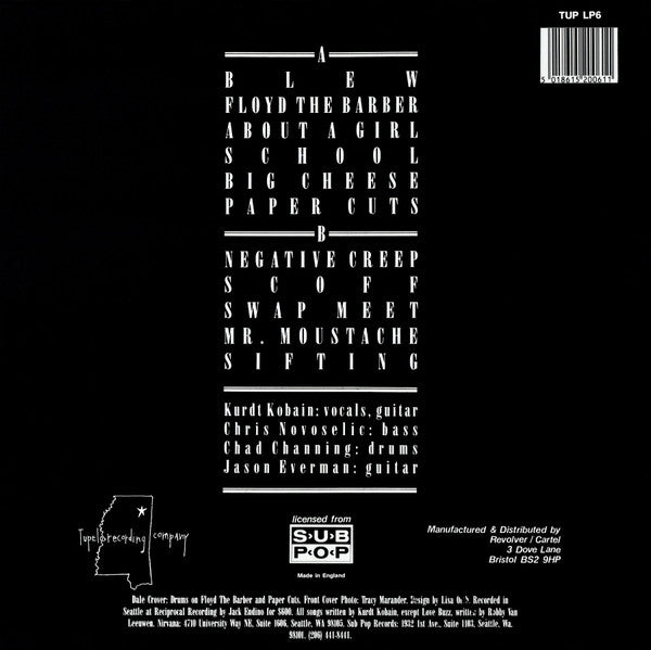 Master Release: Bleach by Nirvana