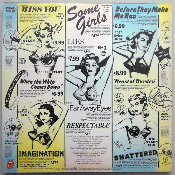 Release: Some Girls-Vinyl-US-1978-COC 39108-741542