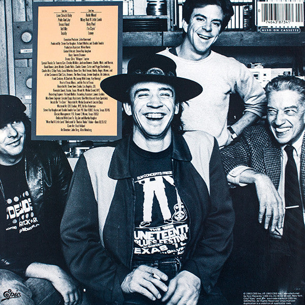 Release: Texas Flood-Vinyl-US-1985-FE 38734-958006
