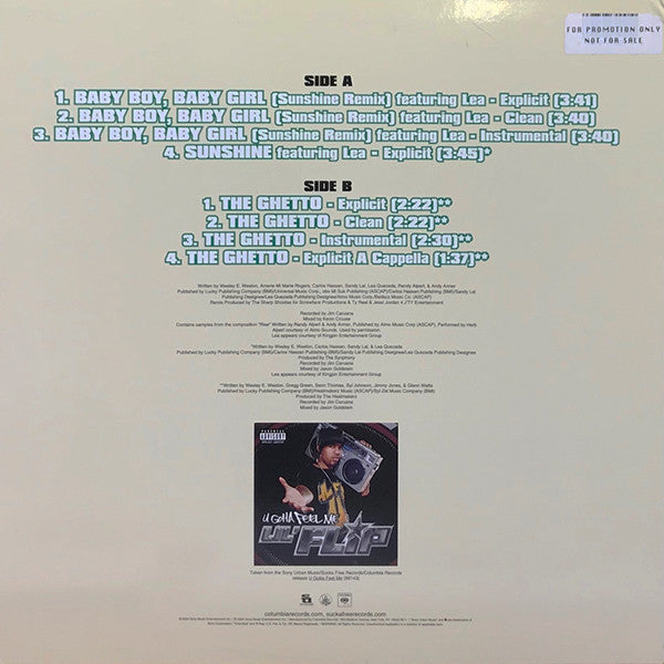 Master Release: Sunshine by Lil' Flip