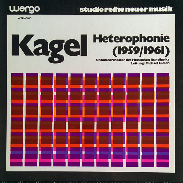 Master Release: Heterophonie (1959/1961) by Mauricio Kagel