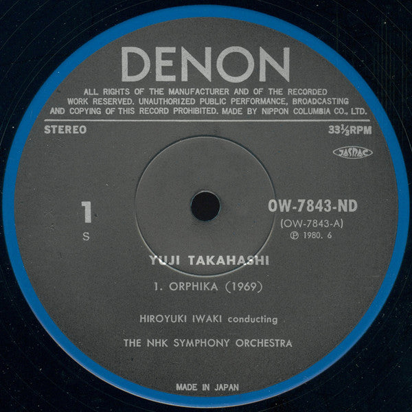 Orphika / "Kyō-Sō" Für Schlagzeuggruppe Und Orchester