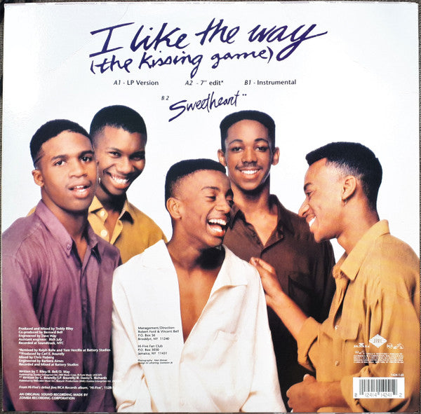 Master Release: I Like The Way (The Kissing Game) by Hi-Five