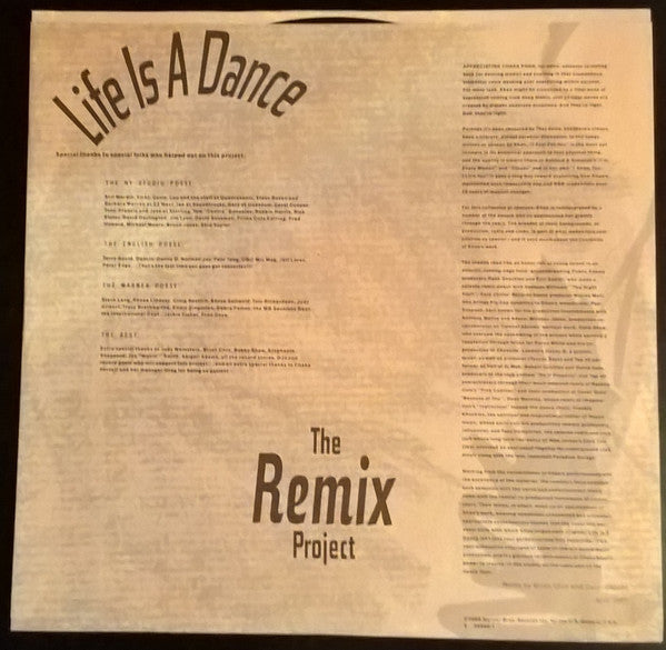 Life Is A Dance - The Remix Project