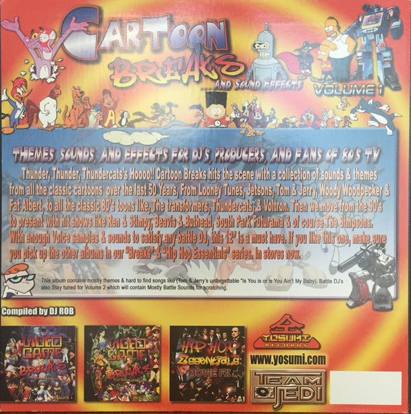 Cartoon Breaks And Sound Effects Volume 1
