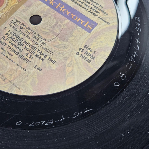 I Could Never Take The Place Of Your Man