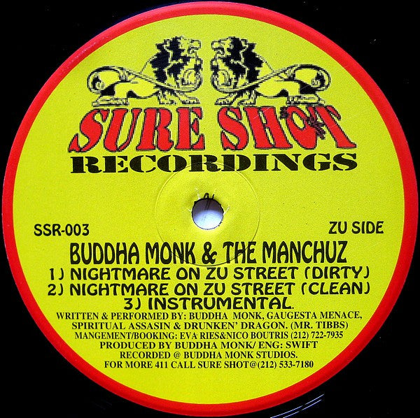Master Release: Gots Like Come On Thru / Nightmare On Zu Street by Buddha Monk