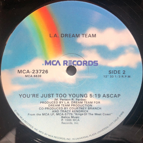 Hollywood Boulevard / You're Just Too Young