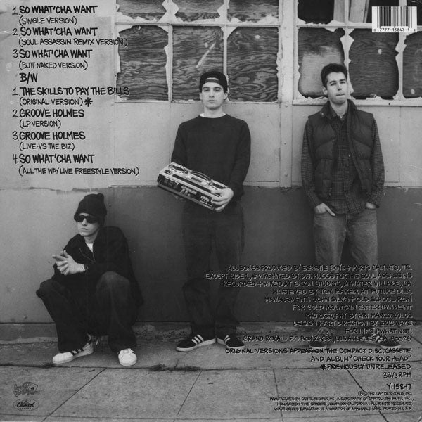 Master Release: So What 'Cha Want by Beastie Boys