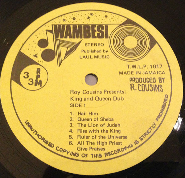 Release: Presents Kings And Queens Of Dub-Vinyl-UK-None-T.W.L.P. 1017-664462