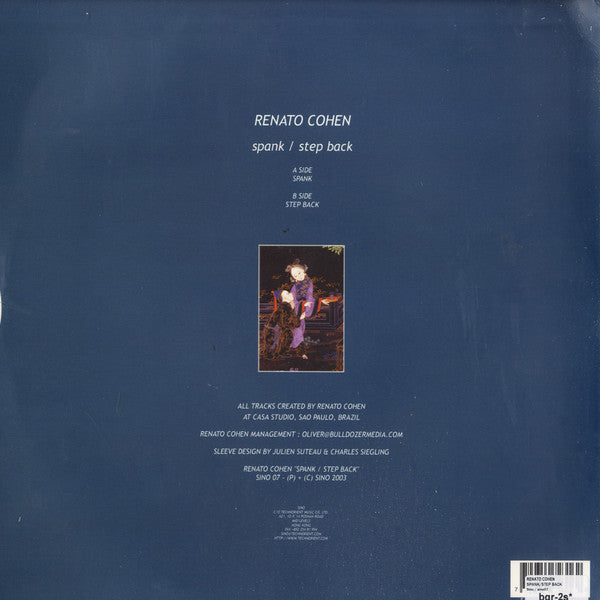 Master Release: Spank / Step Back by Renato Cohen