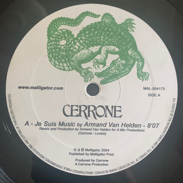Master Release: Je Suis Music by Cerrone