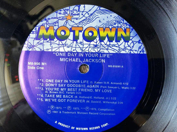Release: One Day In Your Life-Vinyl-US-1981-M8-956M1-676388