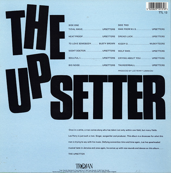 Master Release: The Upsetter by Various