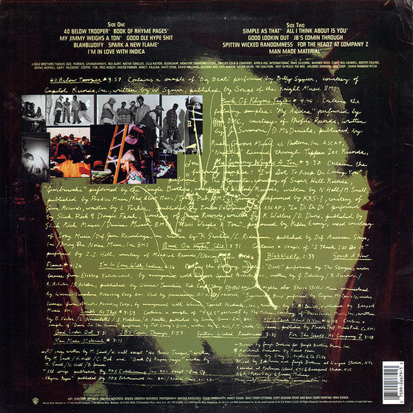 Release: J. Beez Wit The Remedy-Vinyl-US-1993-1-26679, 9 26679-1-617472