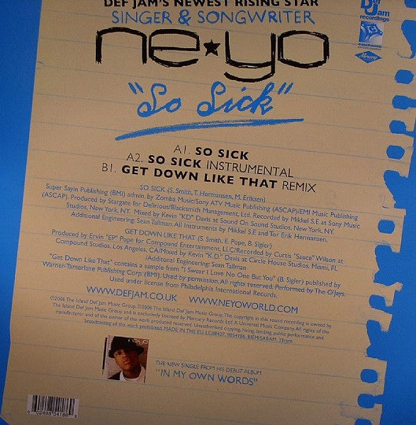 Master Release: So Sick by Ne-Yo