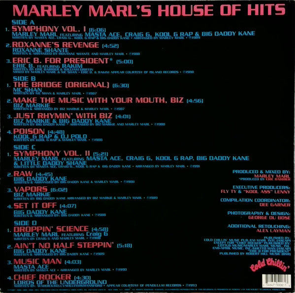 Master Release: Marley Marl's House Of Hits by Marley Marl