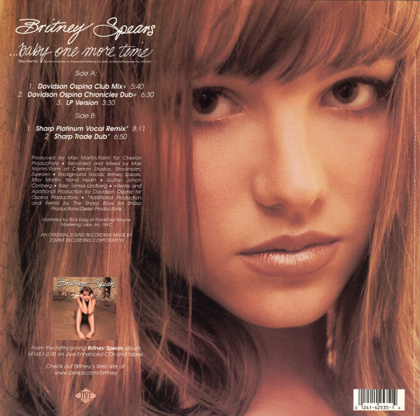 Master Release: ...Baby One More Time by Britney Spears