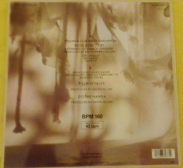 Release: Boys Don't Cry (New Voice • New Mix)-Vinyl-Germany-None-883 937-1-234884