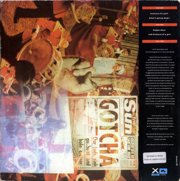 Release: Knature Of A Girl-Vinyl-UK-1988-SOMA 4T-253148