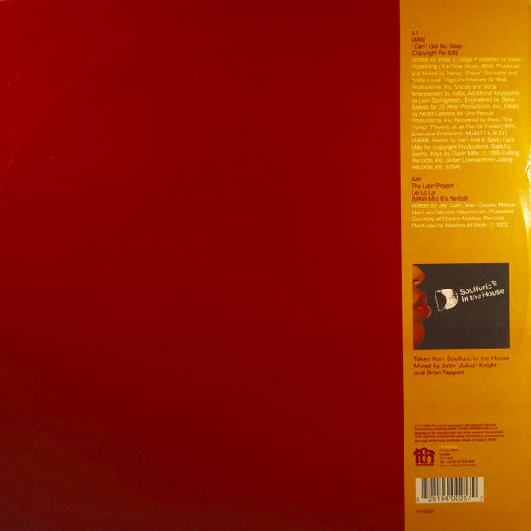 I Can't Get No Sleep (Copyright Re-Edit) / Lei Lo Lai (MAW Mix B's Re-Edit)