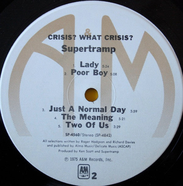 Crisis? What Crisis?