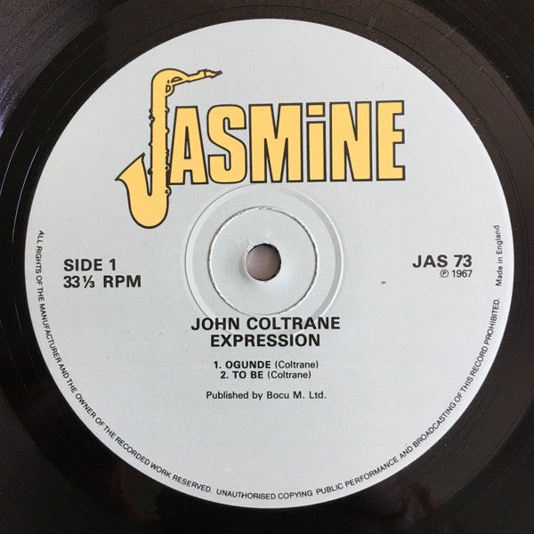 Release: Expression-Vinyl-UK-1984-JAS 73-373525