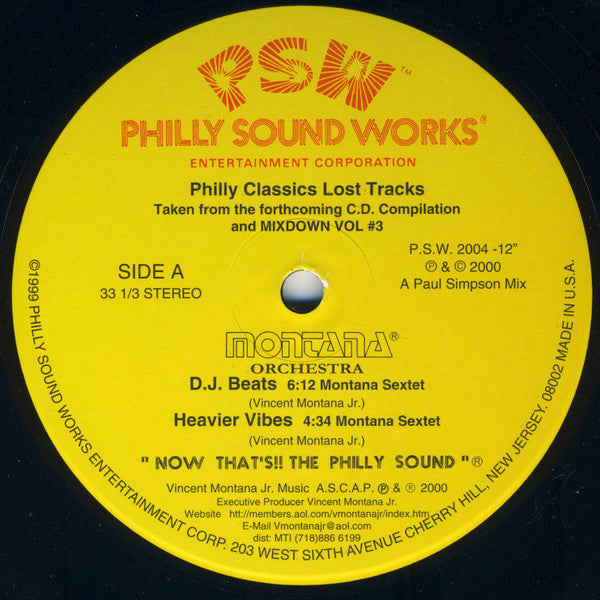Release: Philly Classics Lost Tracks-Vinyl-US-2000-P.S.W. 2004-327639