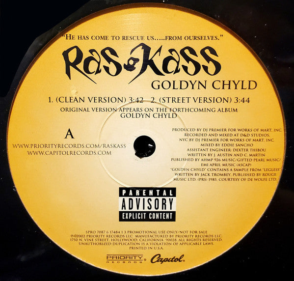 Master Release: Goldyn Chyld by Ras Kass