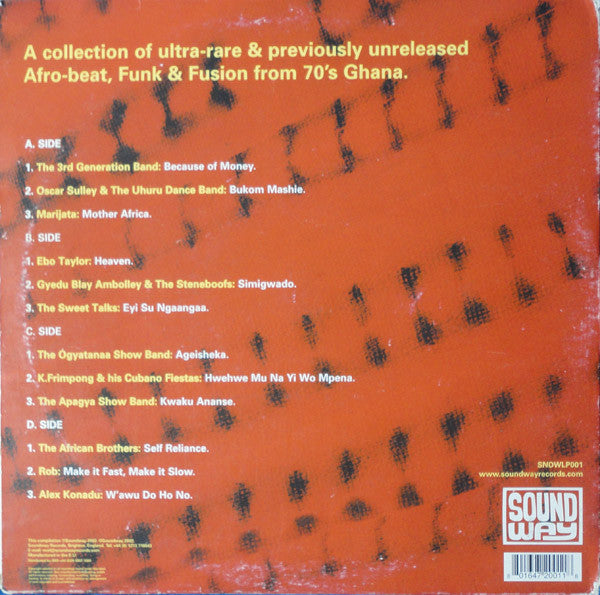 Ghana Soundz (Afro-beat, Funk & Fusion In 70’s Ghana)