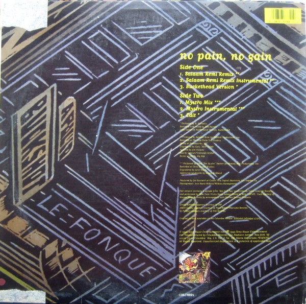 Master Release: No Pain, No Gain by Buckshot LeFonque