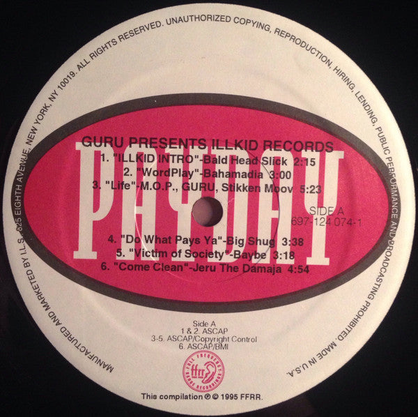 Release: Illkid Records-Vinyl-US-1995-697-124-074-1, 697-124-074-1-365292