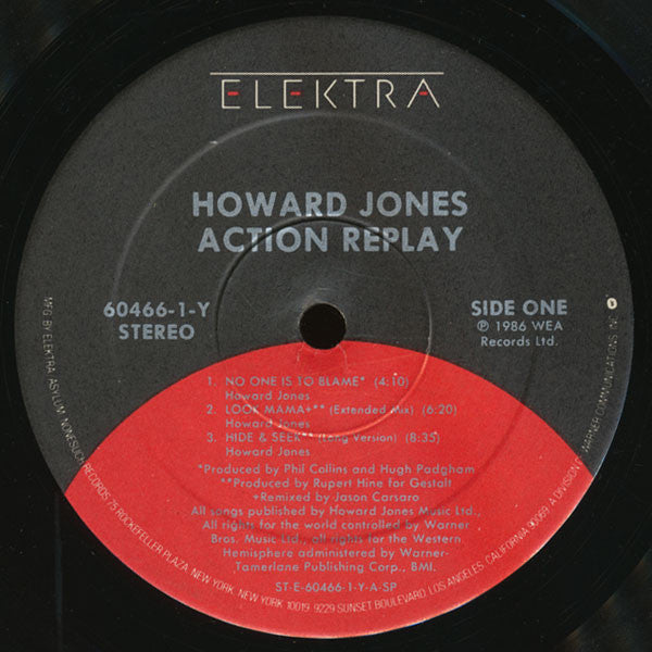Master Release: Action Replay by Howard Jones
