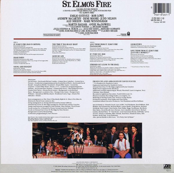 St. Elmo's Fire (Original Motion Picture Soundtrack)