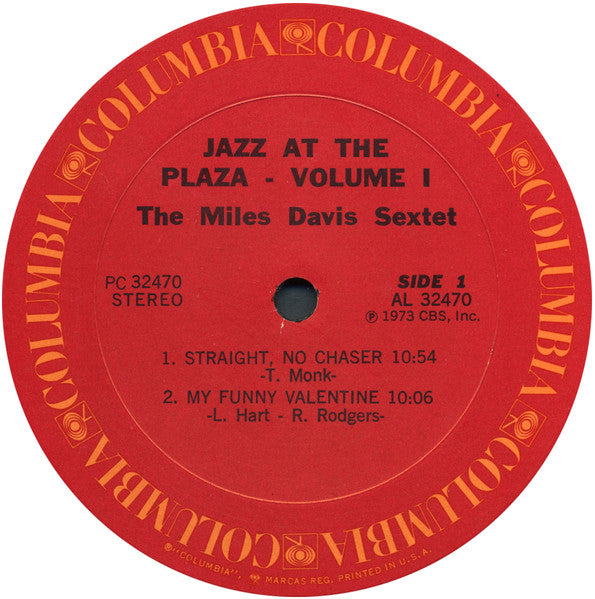 Jazz At The Plaza Volume 1