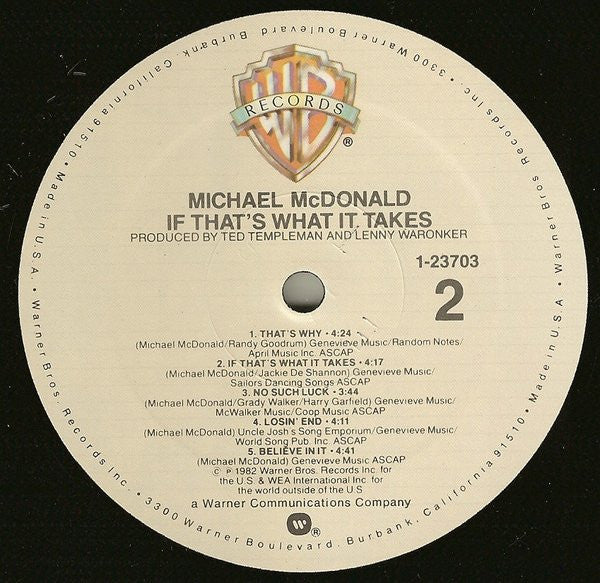 If That's What It Takes