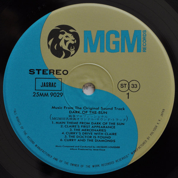 Dark Of The Sun (Music From The Original Soundtrack)