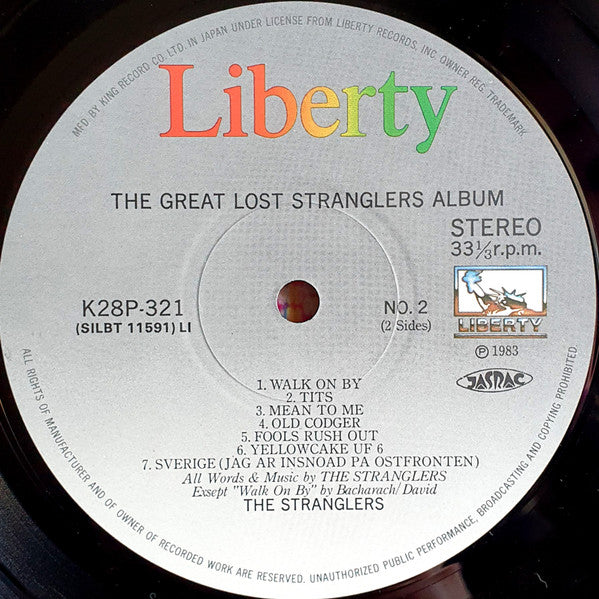 The Great Lost Stranglers Album