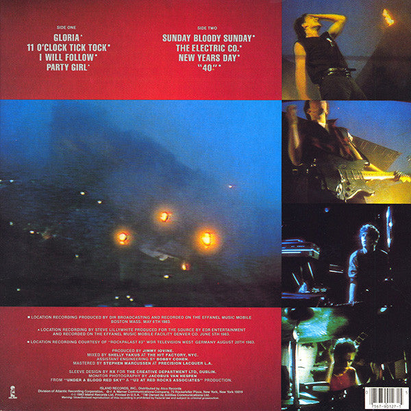 Live "Under A Blood Red Sky"