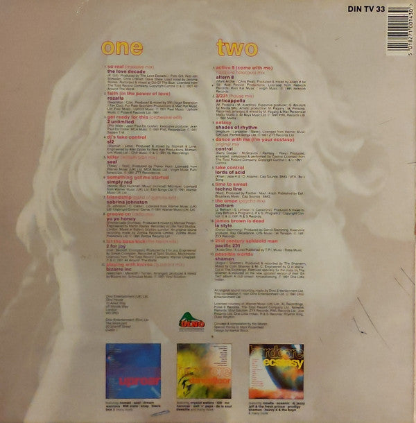 Release: Essential Hardcore-Vinyl-UK & Ireland-1991-DIN TV 33, DINTV 33-179686