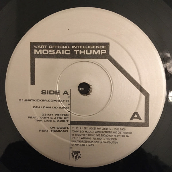 Art Official Intelligence: Mosaic Thump